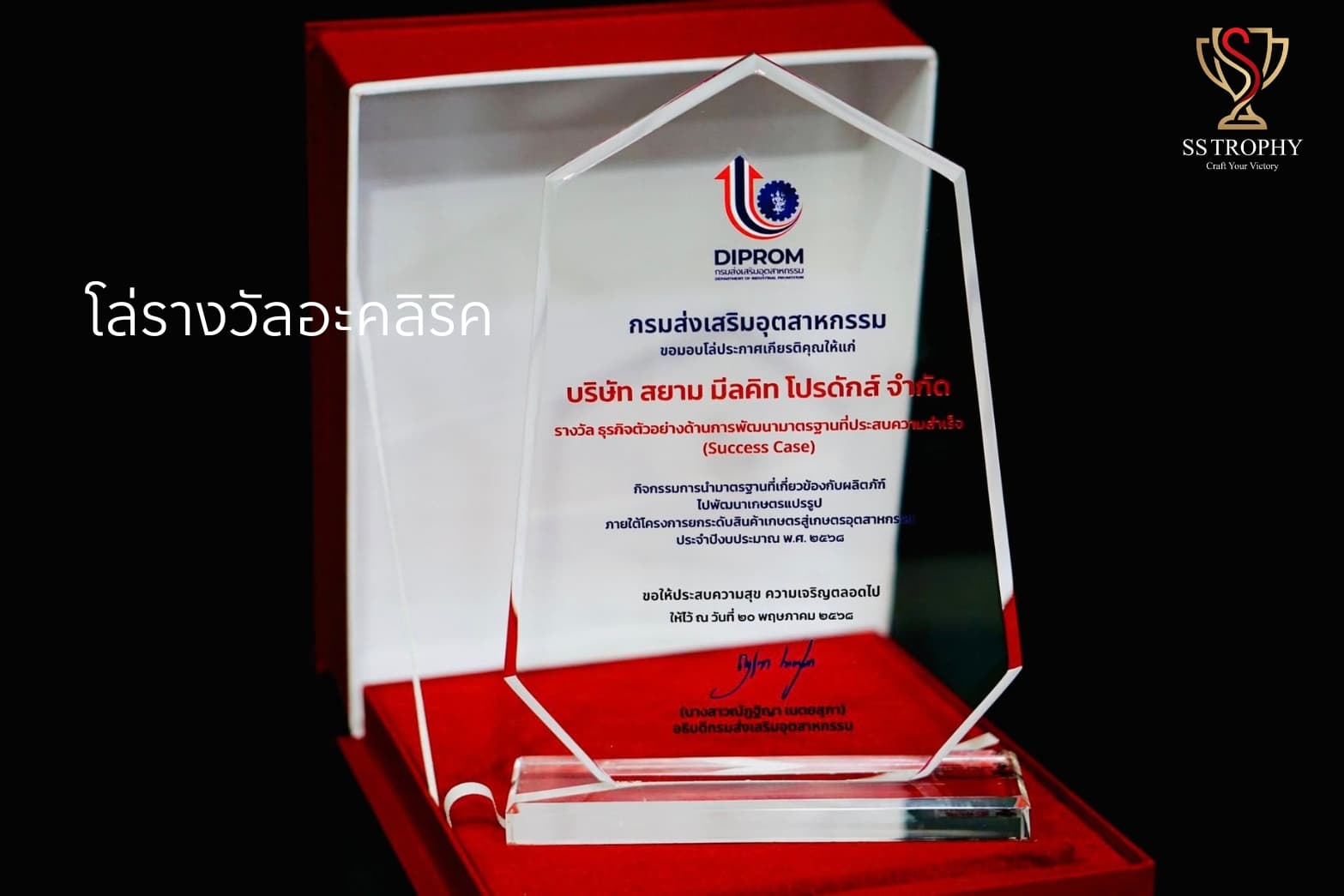 The Hexagonal Success Premium Plaque